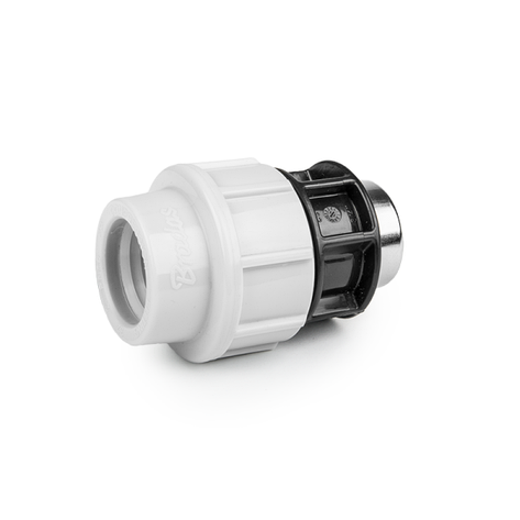 Муфта з'єднувальна для труб PE 25 мм / РВ 3/4",
PN16, DSRA16L25F34, фото 1