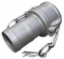 KAMLOK Тип C - штуцер під шланг 11/2"- нержавіюча 
сталь, CGC150A/SS