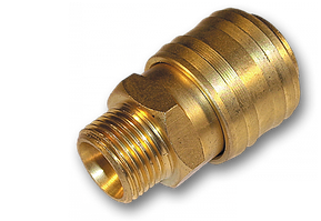 Конектор пневматичний "мама" РЗ 1/4", латунь, 
SE2-2SM
