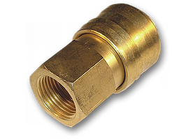 Конектор пневматичний "мама" РВ 1/4", латунь, 
SE2-2SF