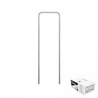 Шпилька "U" металева оцинкована 3/20 см - 100шт. 
в коробці, ATSMGU1320/100BOX