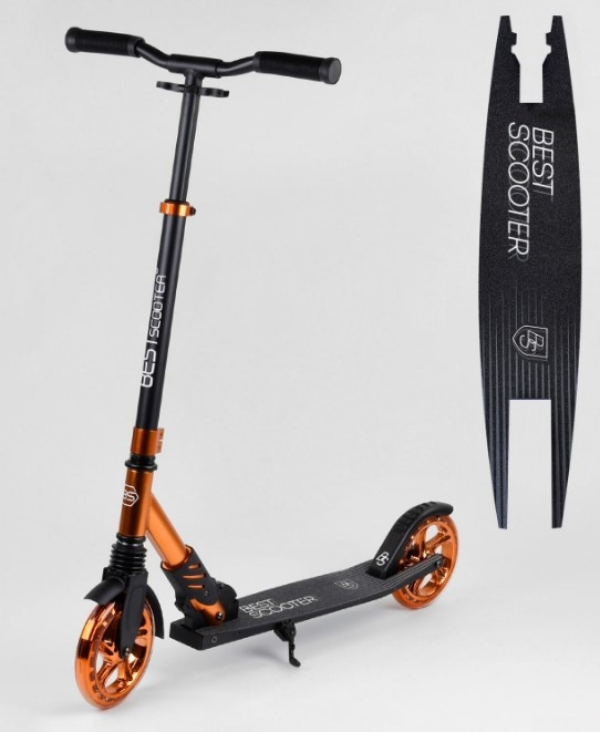 Самокат дитячий двоколісний для хлопчика дівчинки 7 8 9 років Best Scooter S-40388