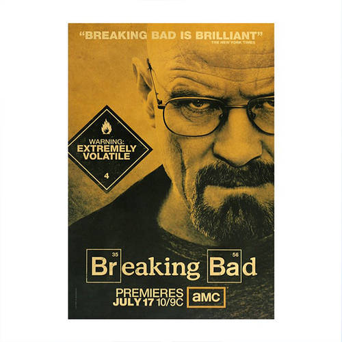 Купить Постер Во все тяжкие, Хайзенберг - Breaking Bad (8534), цена 125 ...