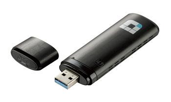 Бездротовий адаптер D-Link DWA-182 802.11ac, USB