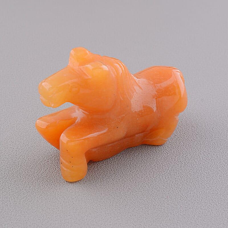 Кінь Яшма 50х20х35мм, фото 1