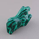 Кінь Малахіт 50х20х35мм, фото 2