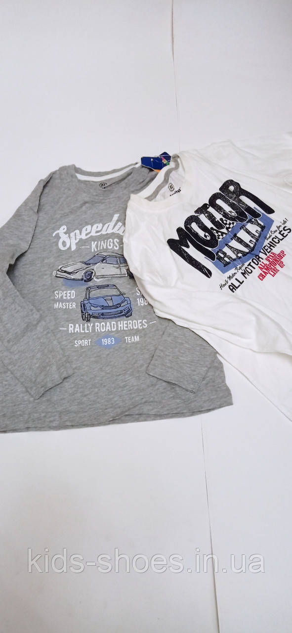 Дитячий реглан-лонгслів Lupilu для хлопчика 110/116 Мото - фото 1 - id-p1264061271