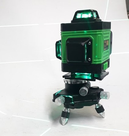 Лазерний рівень Procraft LE-4G16 зелених променів, нижня призма для підлоги, пульт