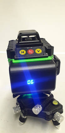 Лазерний рівень Procraft LE-4G16 зелених променів, нижня призма для підлоги, пульт, фото 2