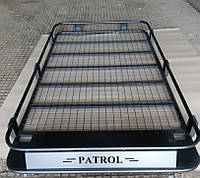 Экспедиционный багажник - корзина в стиле ARB без сетки на Nissan Patrol Y60 1987-1997