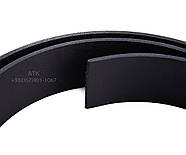 Ремінна смуга Тоскана чепрак 40 мм чорний, фото 4