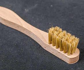Щітка-намазок з ручкою для нанесення крему Saphir Spatula  (мала)