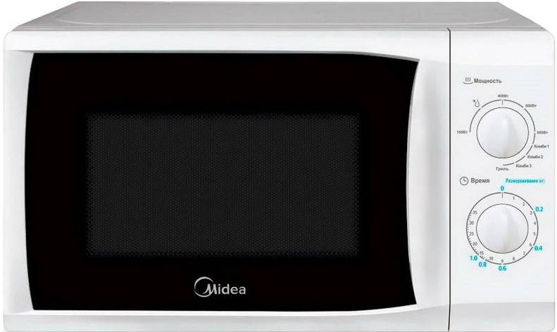Мікрохвильова піч Midea MG 820 CFB W, фото 2
