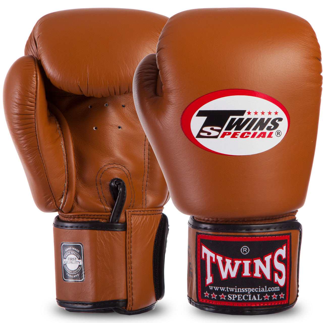 Рукавички боксерські шкіряні на липучці TWINS BGVL3 (р-р 12-20oz, кольору в асортименті)
