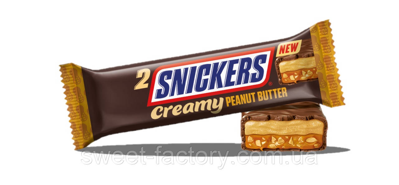 Батончик Snickers Creamy Peanut Butter 36 g