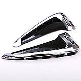 Накладки на крила BMW F15 F85 хром Xdrive жабра, фото 2