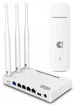 Wi-Fi роутер Netis MW5230 + Huawei E3372h320