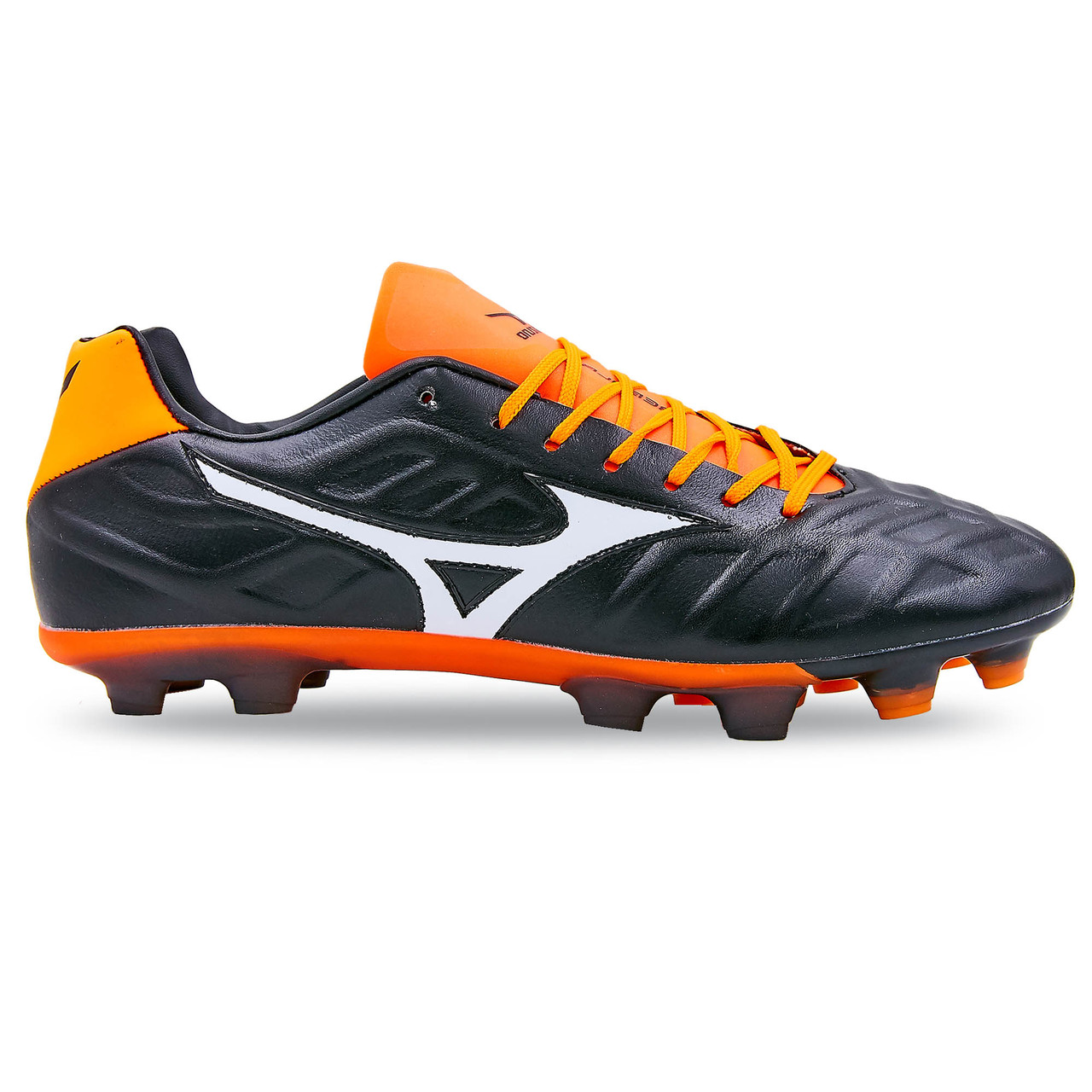 Бутси футбольне взуття MIZUNO OB-6939-BKO розмір 41-45 чорний-помаранчевий