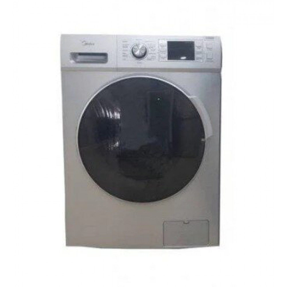 Пральна машина Midea MFC 80-S1403 DS сіра віджимання1400 обертів на 8 кг завантаження, фото 1