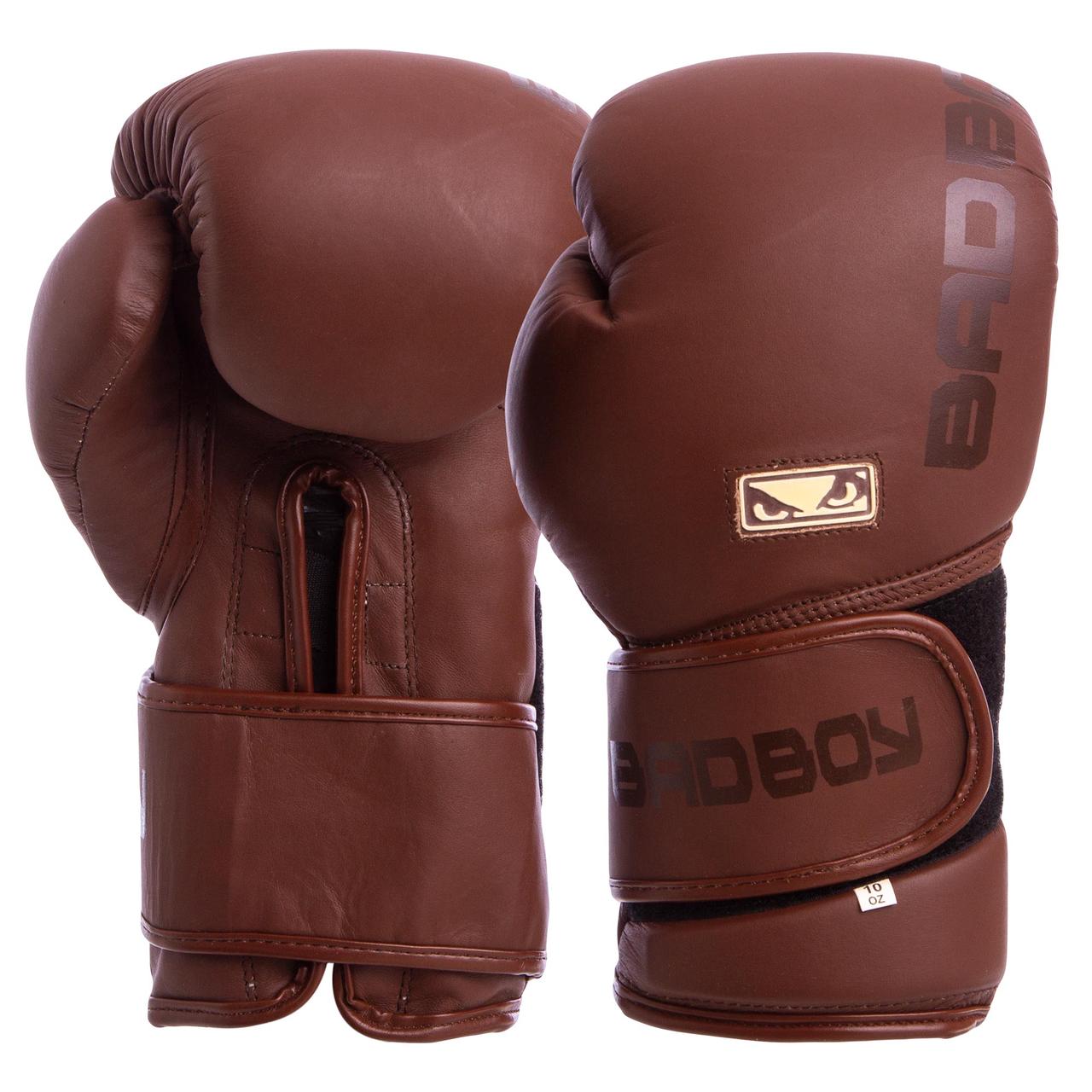 Рукавички боксерські шкіряні на липучці BDB LEGACY 2.0 VL-6618 (р-р 10-14oz, кольору в асортименті)