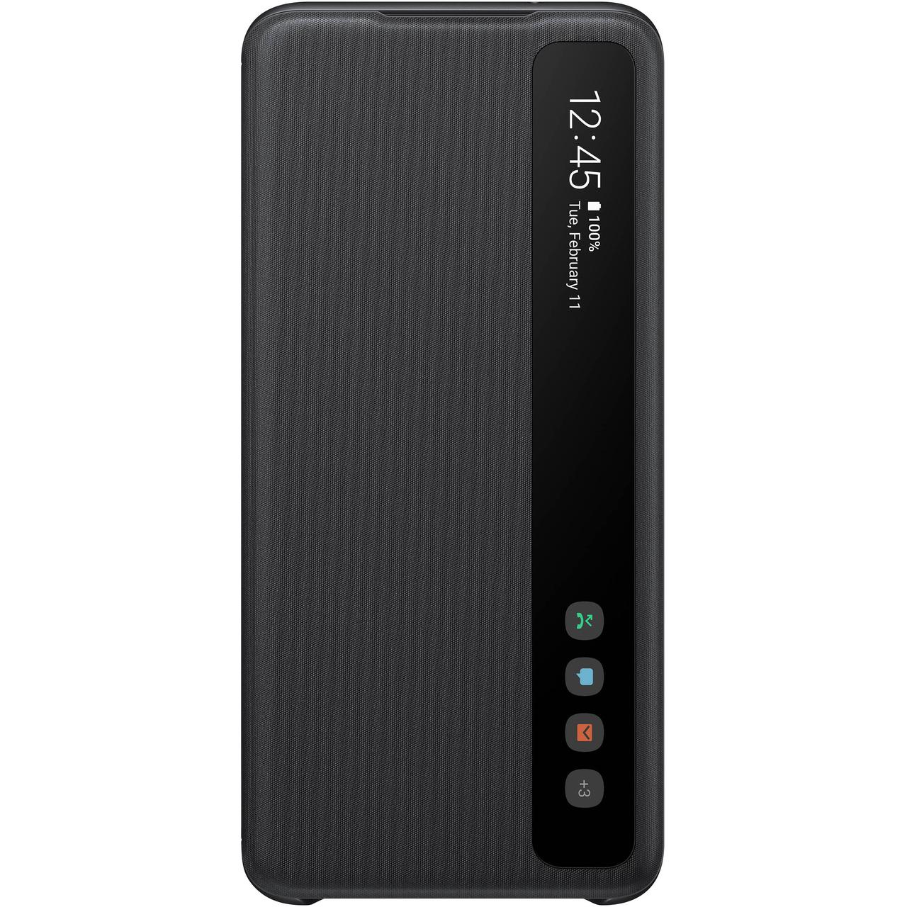 Оригінальний Чохол Clear View Cover Black для Samsung Galaxy S20 Ultra SM-G988