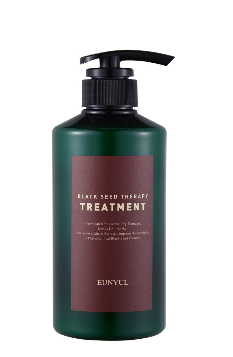 Відновлюючий бальзам для волосся з олією чорного кмину Eunyul Black Seed Therapy-Treatment 500 мл