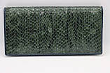 Шкіряний жіночий гаманець Wanlima 12044330011b1 Reseda, фото 3