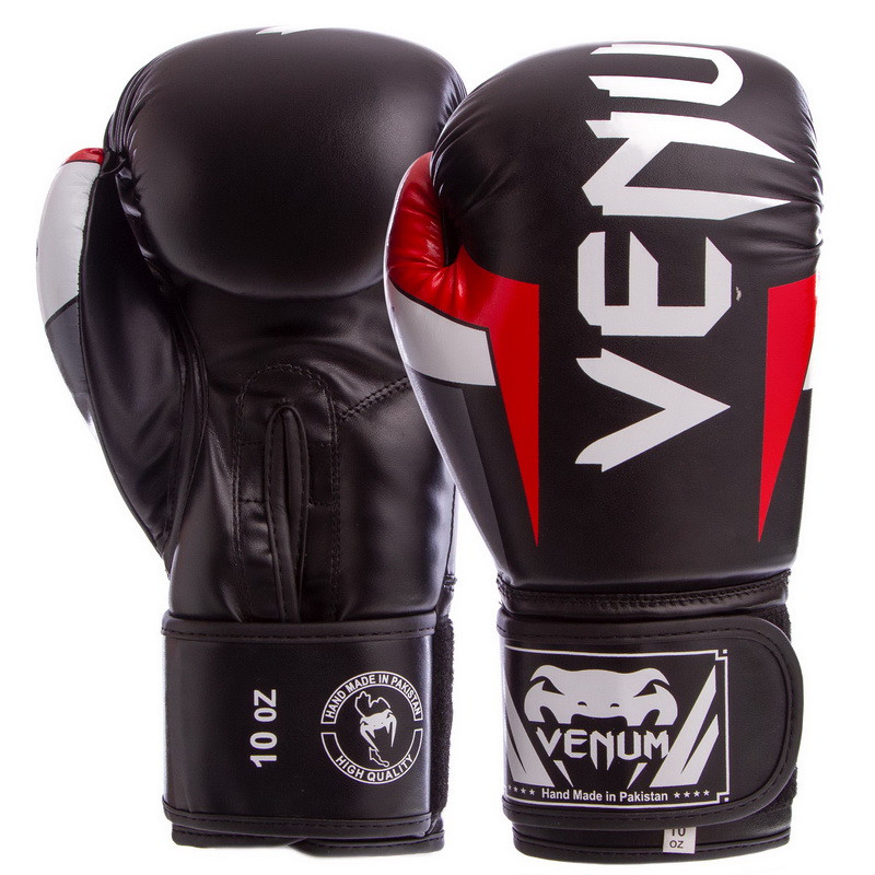 Рукавиці боксерські FLEX на липучці VNM ELITE BO-5338 (р-р 10-12oz, кольори в асортименті) Код BO-5338