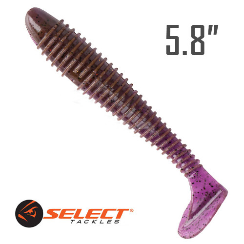 Fatfish 5.8" (150 мм) 4 шт. Силікон Select 888, фото 1