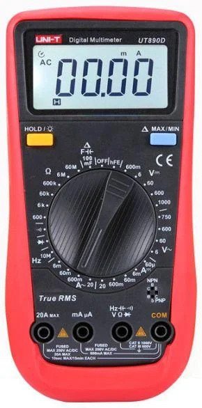 Мультиметр цифровий Unit UT-890D, фото 1