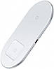 Бездротове зарядний пристрій Baseus Simple 2in1 (для iPhone, AirPods) 18W MAX Black, фото 6