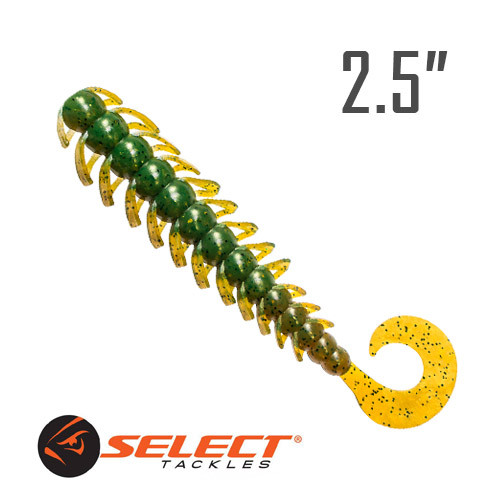 Bugz 2.5" (65 мм) 6 шт. Силікон Select 087, фото 1