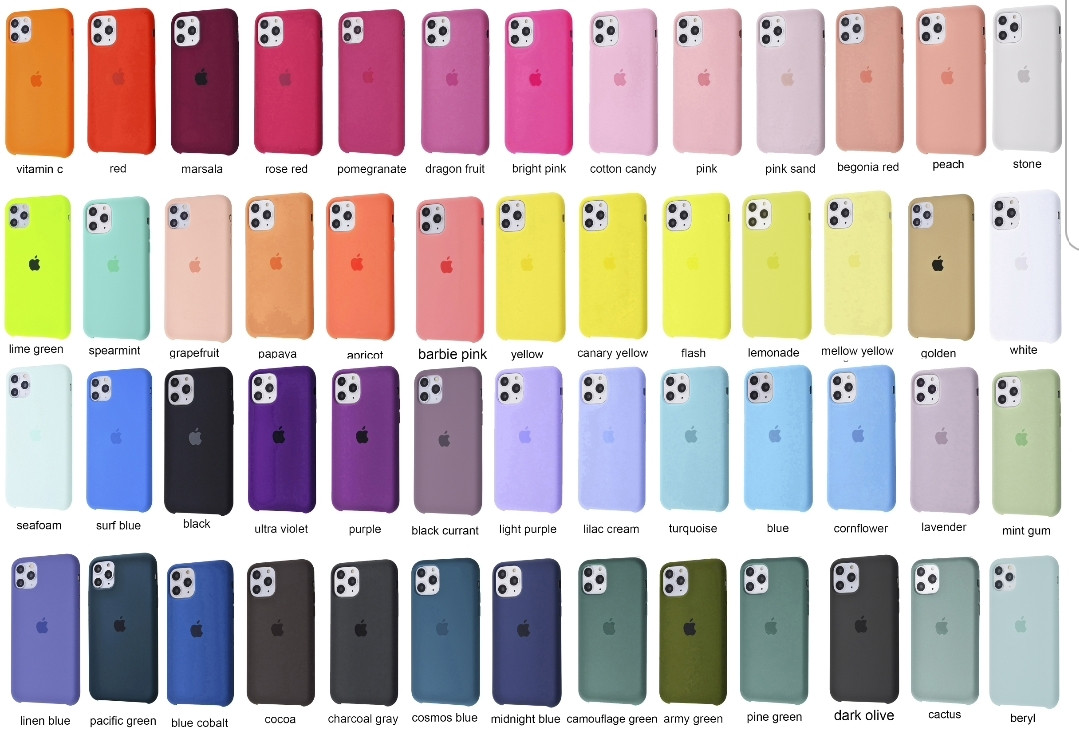 Чохол накладка Silicone Case iPhone Pro 11
