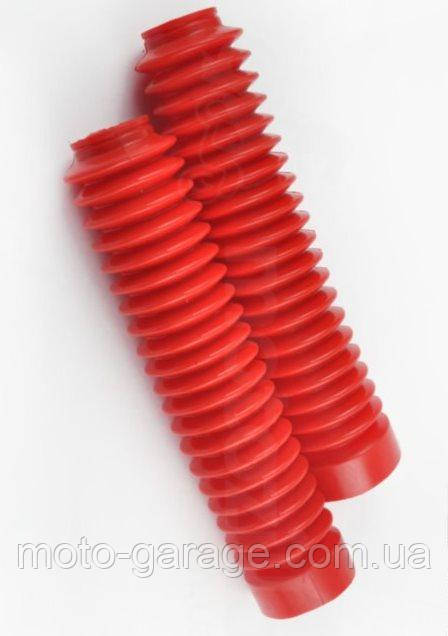 Гофри на вилку/захист пір'я PROGRIP RED L — 250 mm, d — 30 mm, D — 50 mm, фото 1
