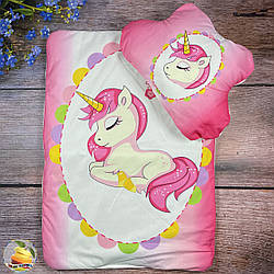 Матрац і подушка "Єдиноріг" Розмір: 57х 42 см (01520)