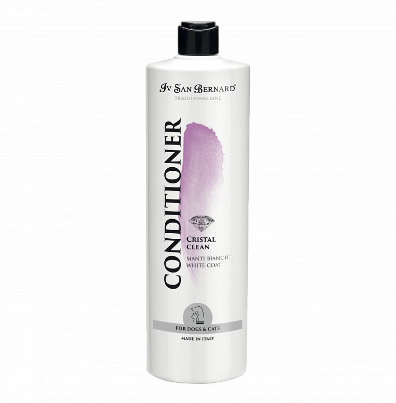 Кондиціонер для усунення жовтизни шерсті Iv San Bernard TRADITIONAL Cristal Clean Conditioner 1 л