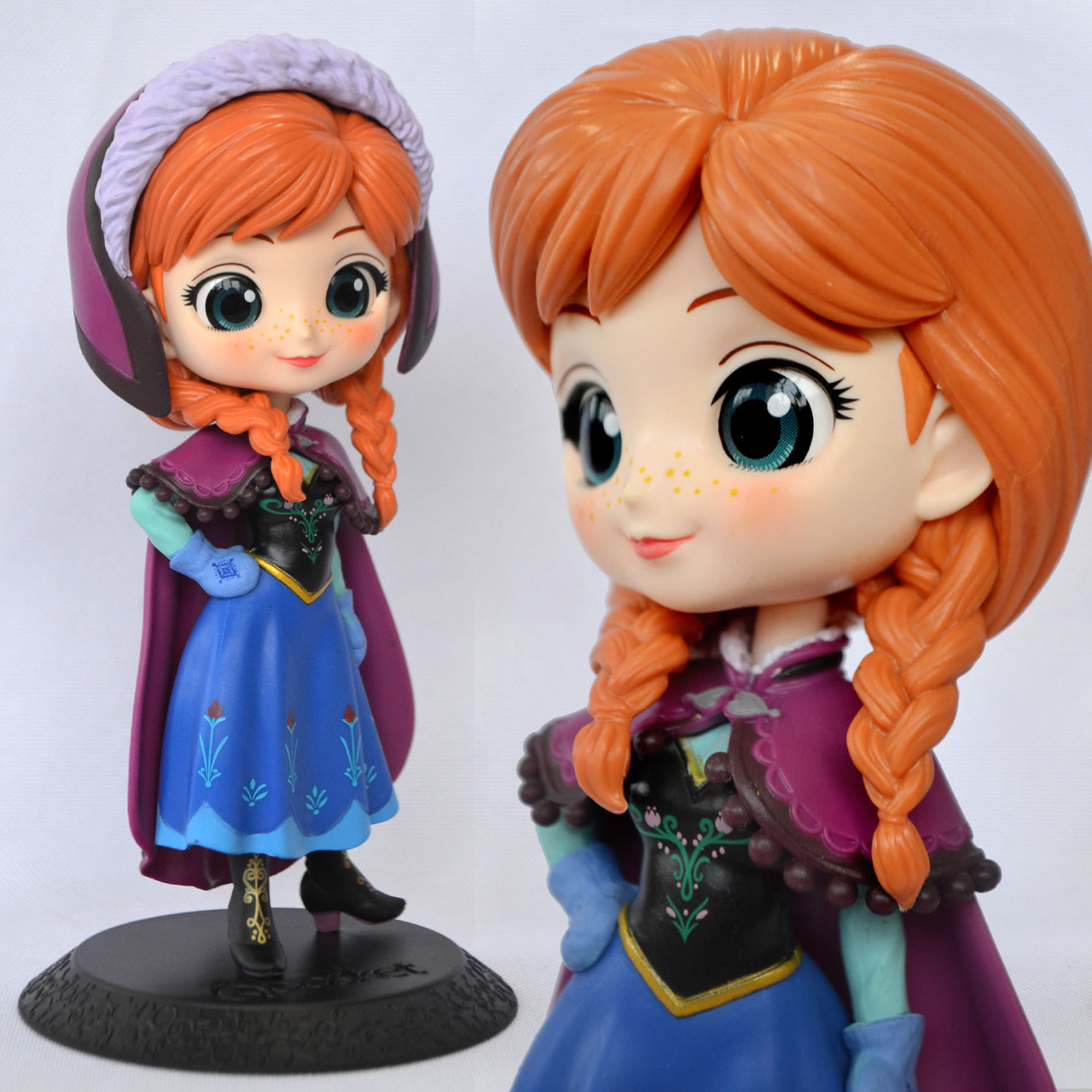 Оригінальна фігурка Disney Characters: Frozen – Anna (A Normal color ver) Q Posket - Bandai Spirits