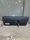 Чохол Kickstand для Samsung Galaxy A51 з кільцем (чорний), фото 4