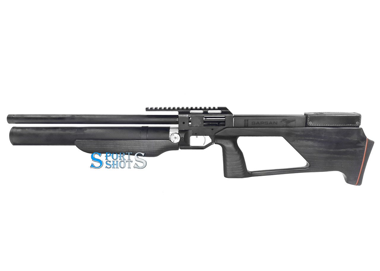 Пневматична гвинтівка PCP Zbroia Sapsan 550/300 (4.5мм, 35 Дж, чорний)