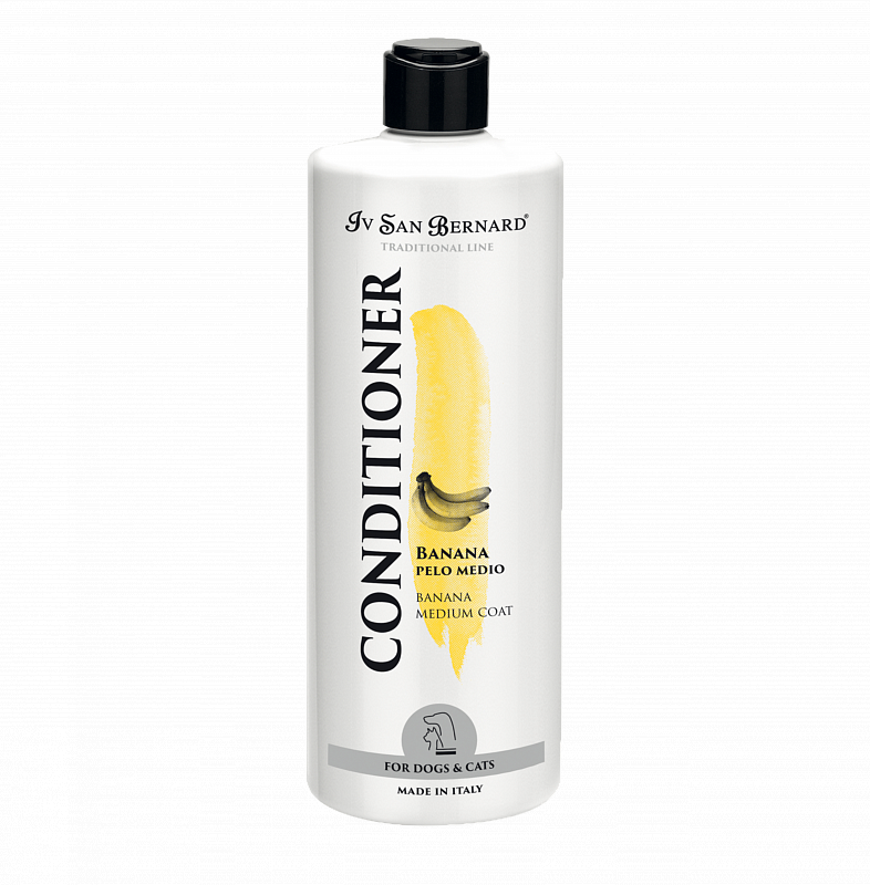 Кондиціонер для середньої шерсті Банан Iv San Bernard TRADITIONAL Banana Conditioner 500 мл, фото 1