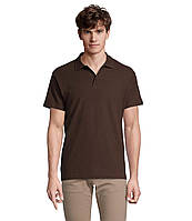Рубашка поло SOL S SPRING II, Chocolate_398, размеры от S до XXL
