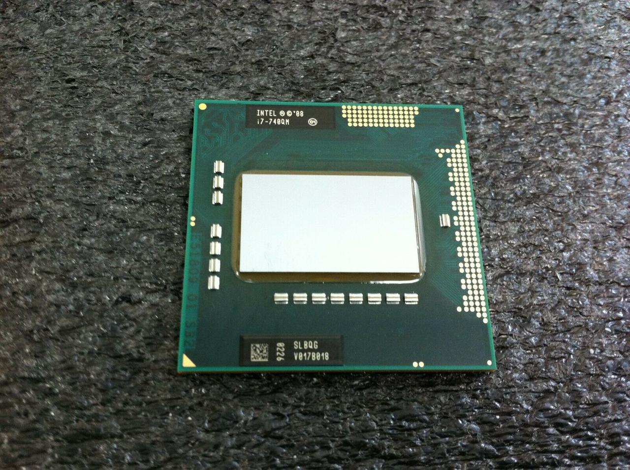 Intel Core i7-740QM SLBQG 2.8 GHz/6M/45W Socket G1 чотирьохядерний процесор для ноутбука