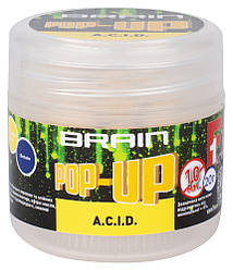 Бойли Brain Pop-Up F1 A. C. I. D (лимон) 10mm 20g (1858.04.17)