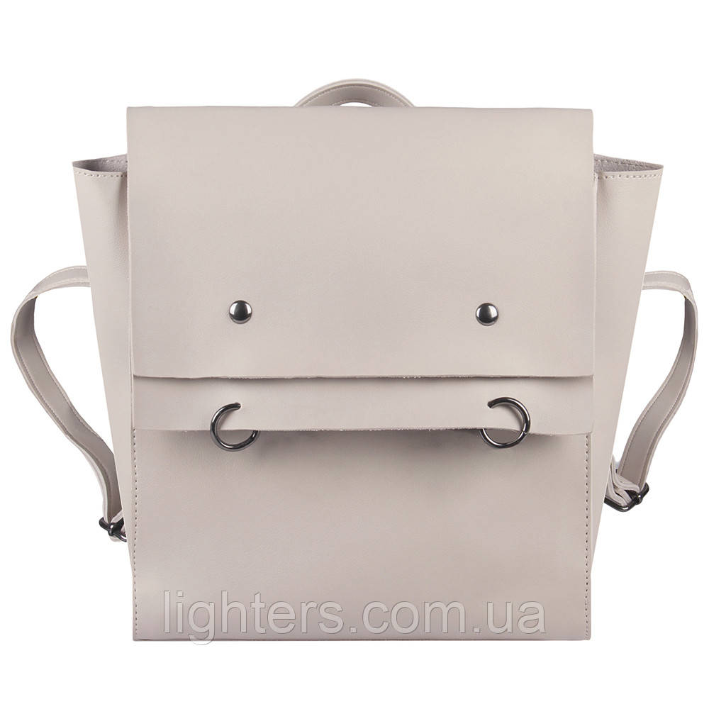 Сумка жіноча Fashion трансформер бежево-сіра 408478Bg, фото 1