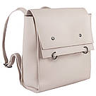 Сумка жіноча Fashion трансформер бежево-сіра 408478Bg, фото 2