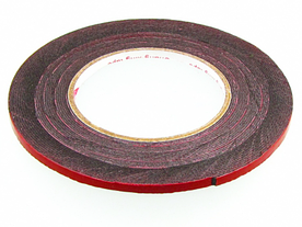 Скотч двосторонній (ширина 5мм, товщина 1мм ) на поліуретановій основі (Красный)