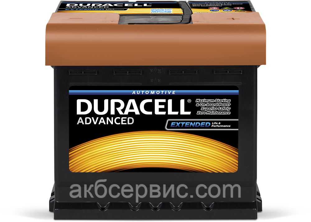 Акумулятор автомобільний Duracell UK012 Advanced (DA50)