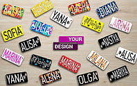 Именной силиконовый чехол для Iphone 4s Case Name