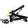 Степпер для дому з еспандером механічний USA Style LAB-1008 чорний з жовтим, фото 2