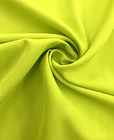 Габардин колір лайм (ш. 150 см) для штанів, спідниць, декору ,скатертин, прикраси залів ,спецодягу